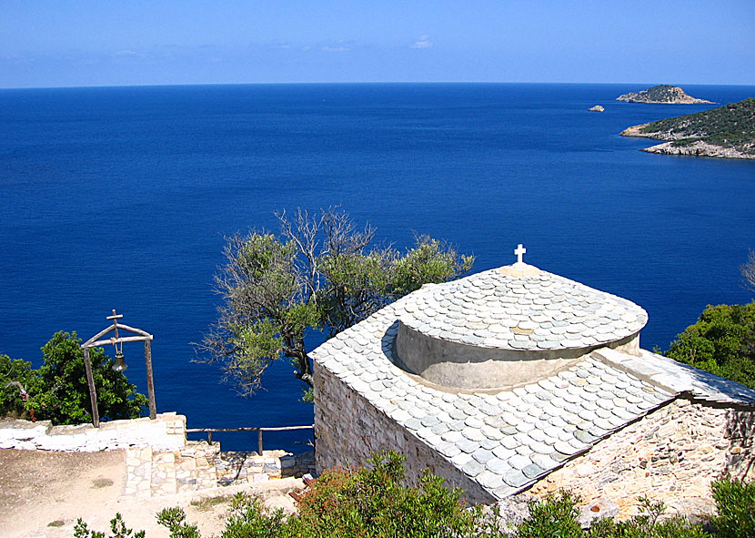 Agia Anarghiri church på Alonissos .