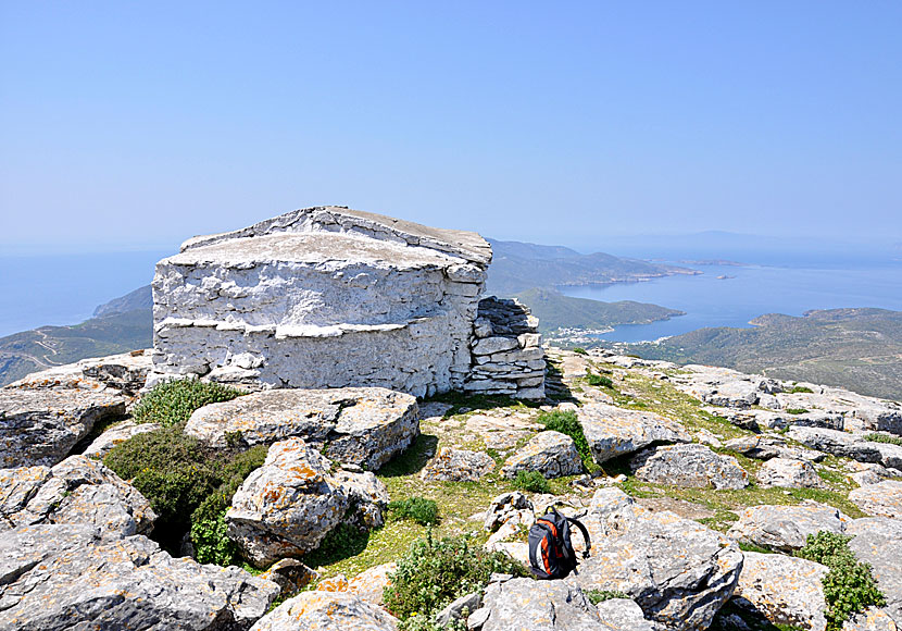 Profitis Elias church på Amorgos.