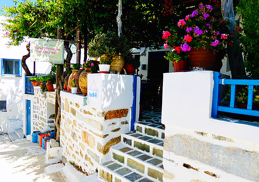 Taverna Nikos i Langada på Amorgos.