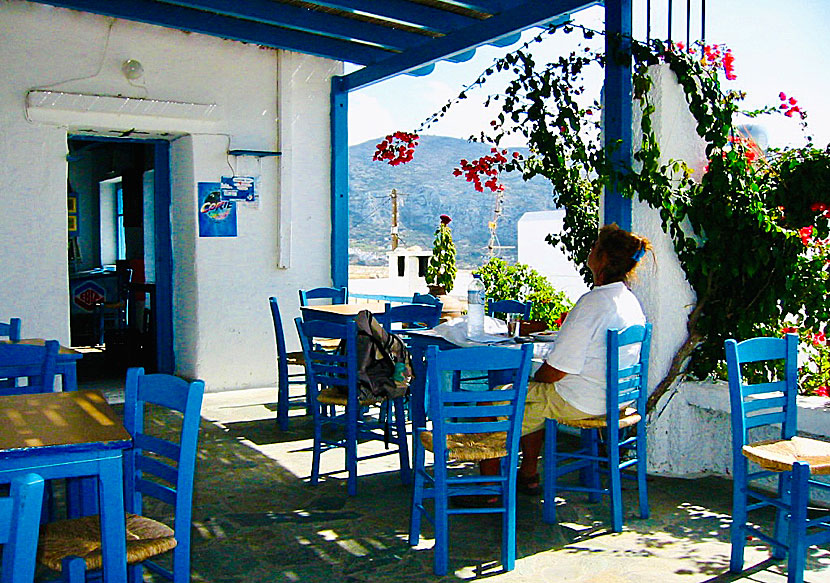 Taverna Panorama i Tholaria.