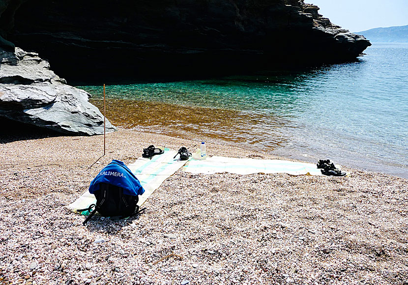 Andros i Kykladerna. Kalimera Was Here. 