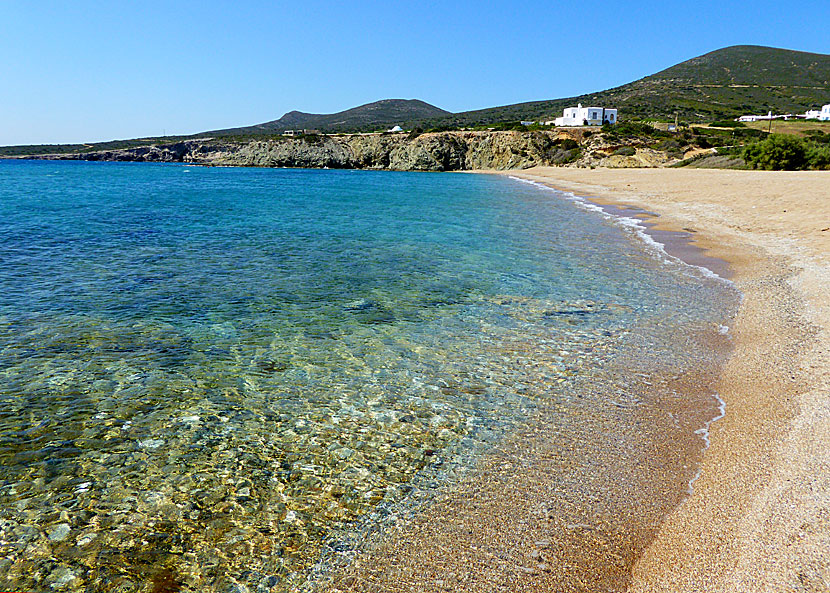 Soros beach på Antiparos.