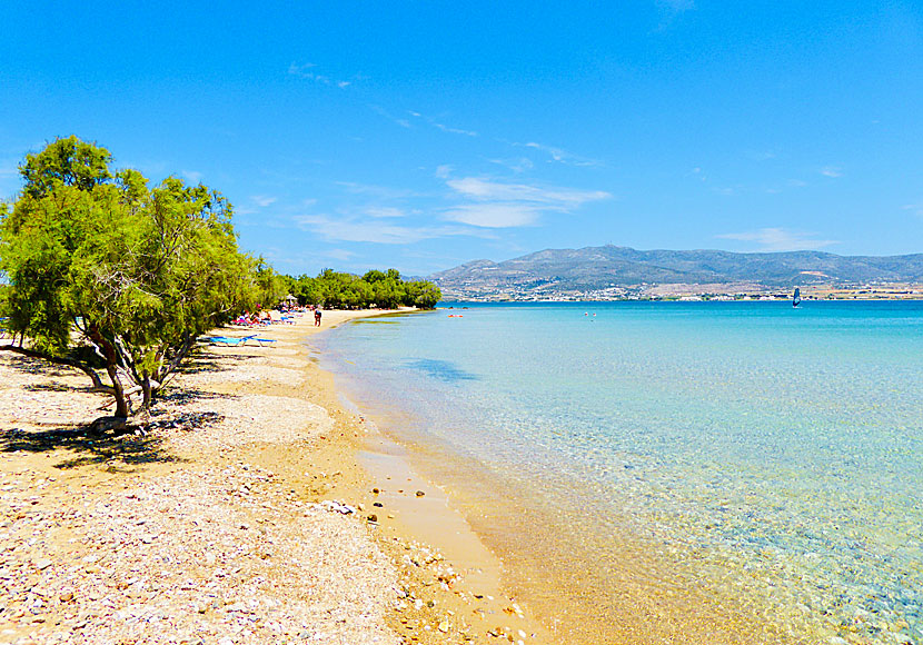 Psaraliki beach 2 på Antiparos.