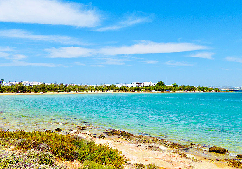 Agios Spiridonas, Psaraliki 1 och Psaraliki 2 är de stränder som ligger närmast Chora på Antiparos. Missa inte!