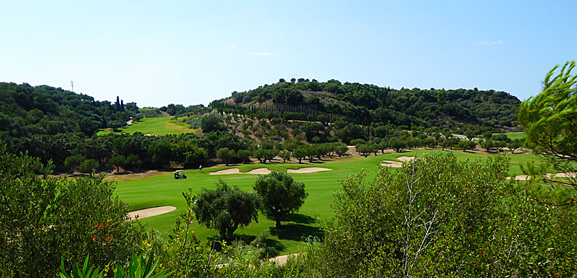 Costa Navarino på Peloponessos.