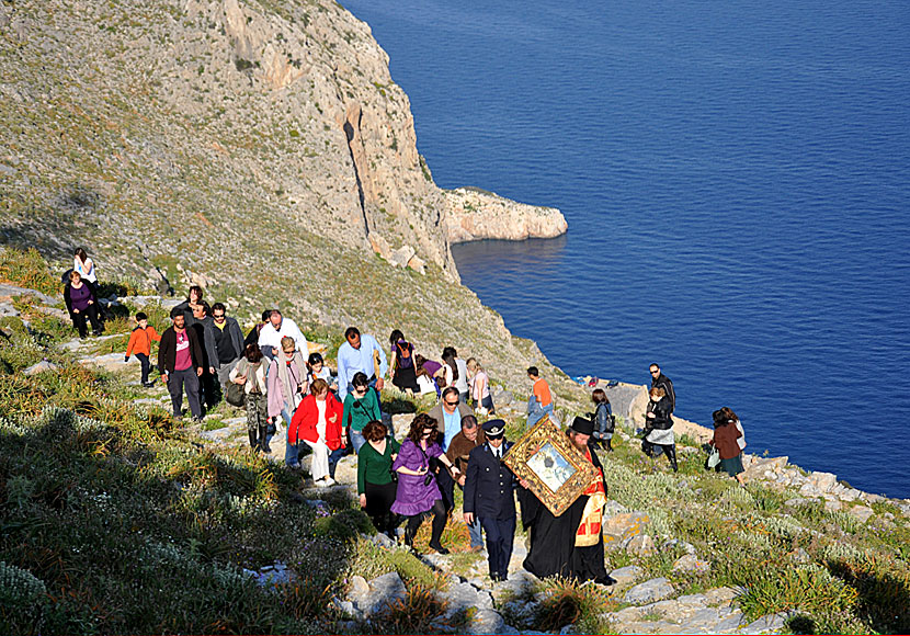 Fira påsk på Amorgos och andra platser i Grekland.