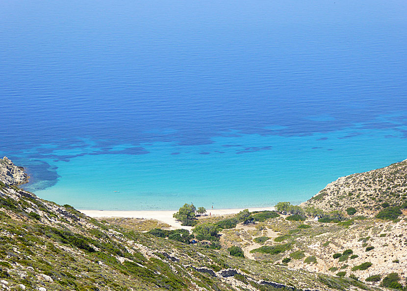 Livadia beach på Donoussa.