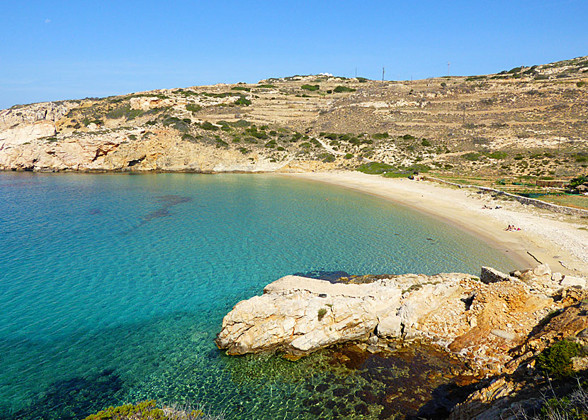 Kedros beach på Donoussa.