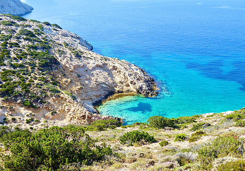 Kalimera beach på Donoussa. 