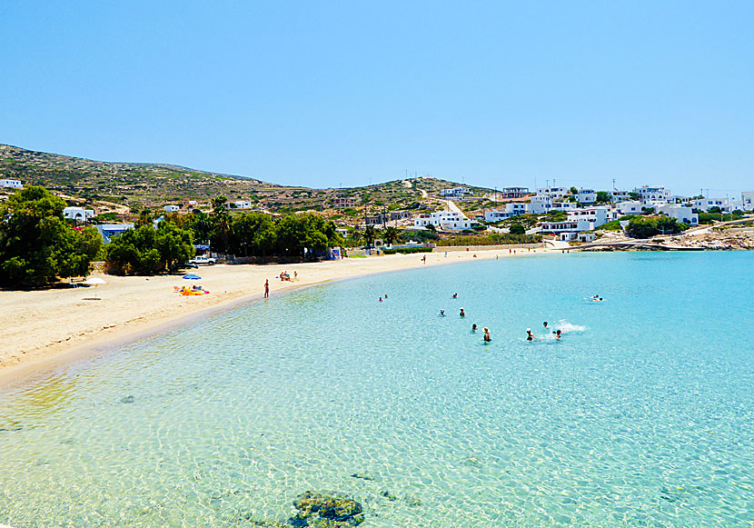 Stavros beach på Donoussa i Småkykladerna.