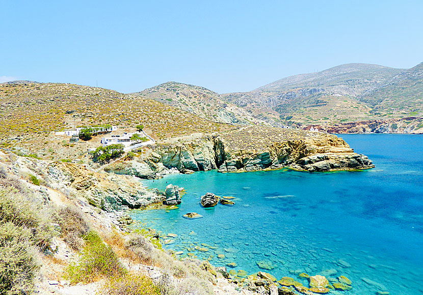 Galifos beach. Folegandros. Kreikka.