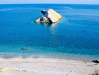 Katergo beach på Folegandros. 