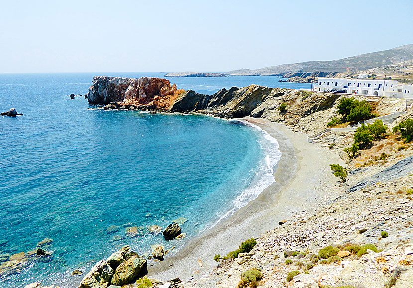 Vardia beach i Karavostasi.