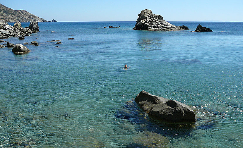 Ammoudi beach. Amorgos.