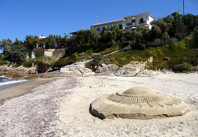 Atsachas Rooms, Apartments and Restaurant i Aremenistis på Ikaria.