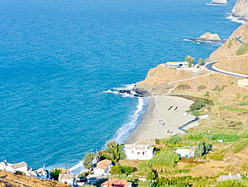 Kambos beach på Ikaria.