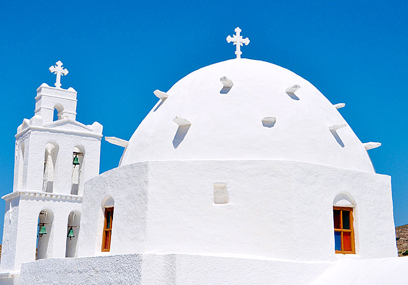 Agia Irini church är mycket gammal och byggdes redan på 1600-talet.