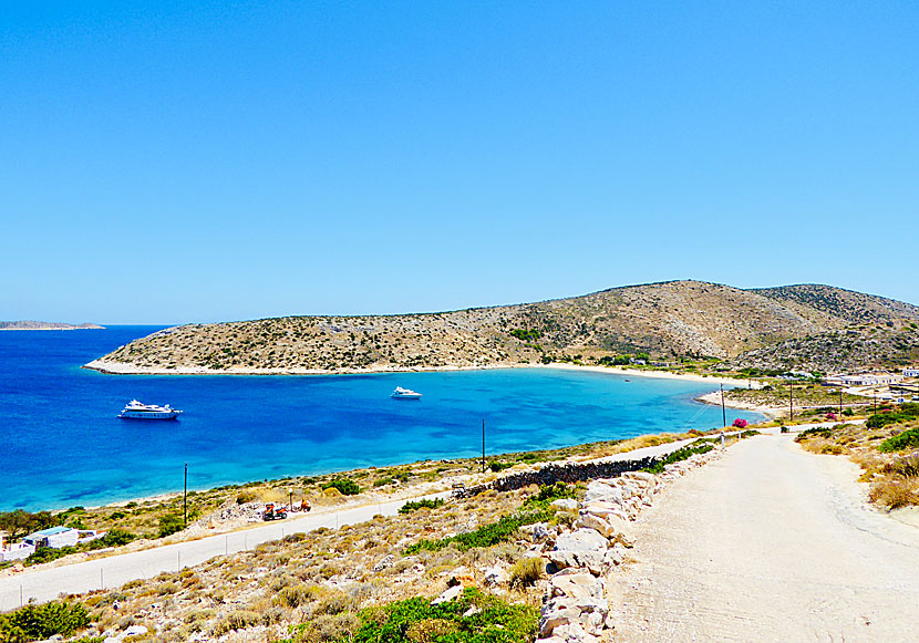 Missa inte Livadi beach när du reser till Iraklia.