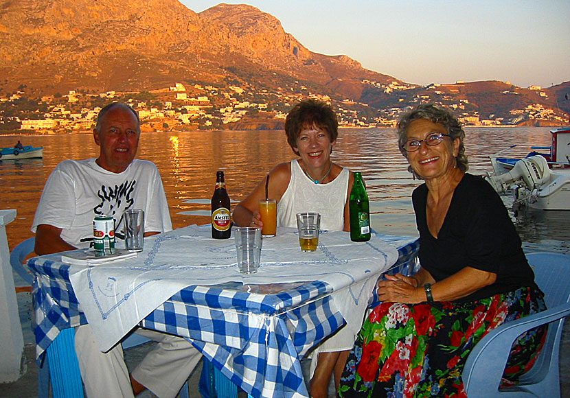 Faith Warn, Al, Faith och Katerina och de fantastiska bergen på Kalymnos. 