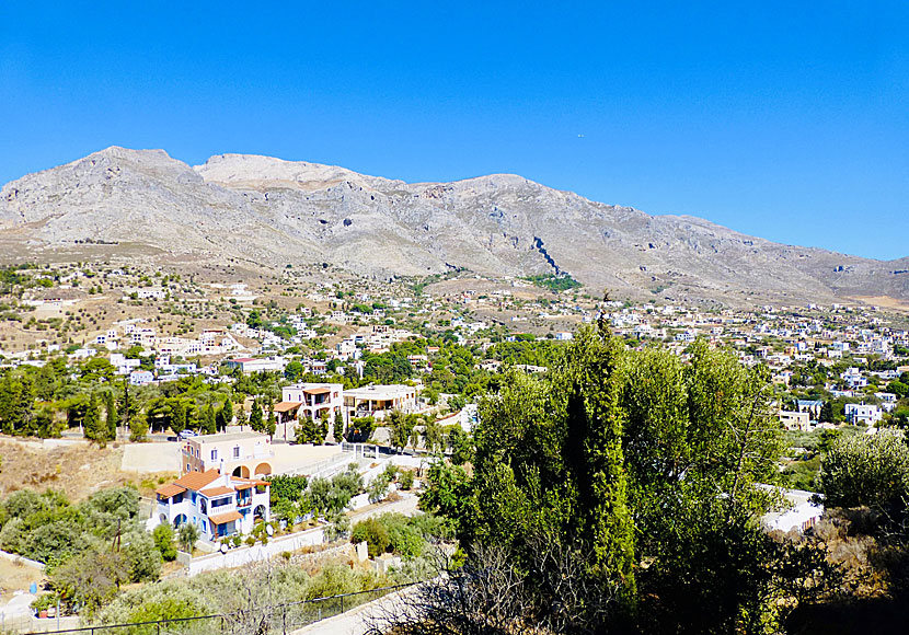 Byarna Panormos och Elies. Kalymnos.