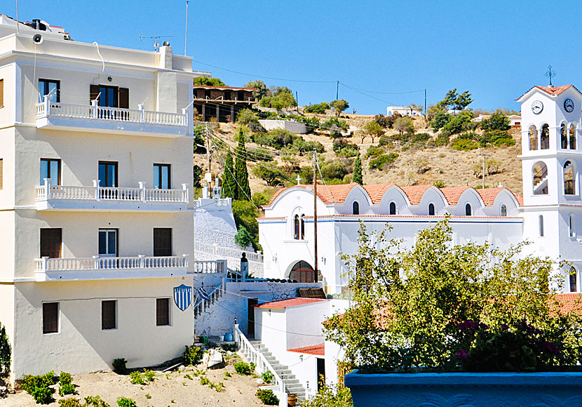 Den vackra kyrkan i Aperi på Karpathos.