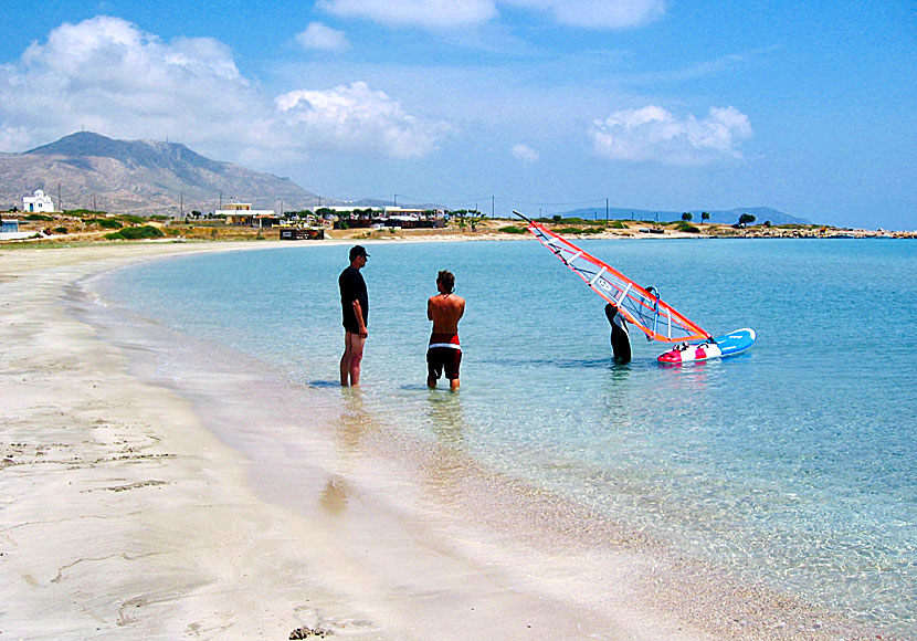 Karpathos bästa stränder. Makris Gialos beach.  