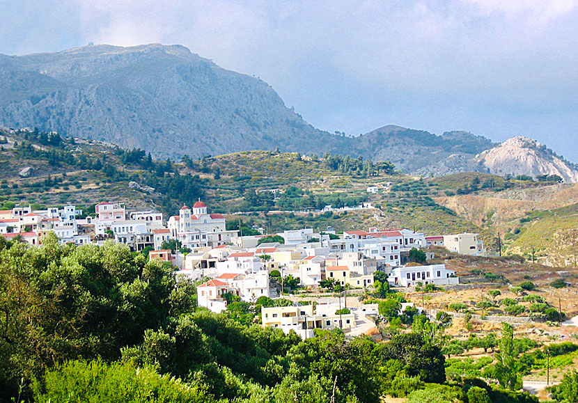 Kyrkan i bergsbyn Othos på Karpathos.