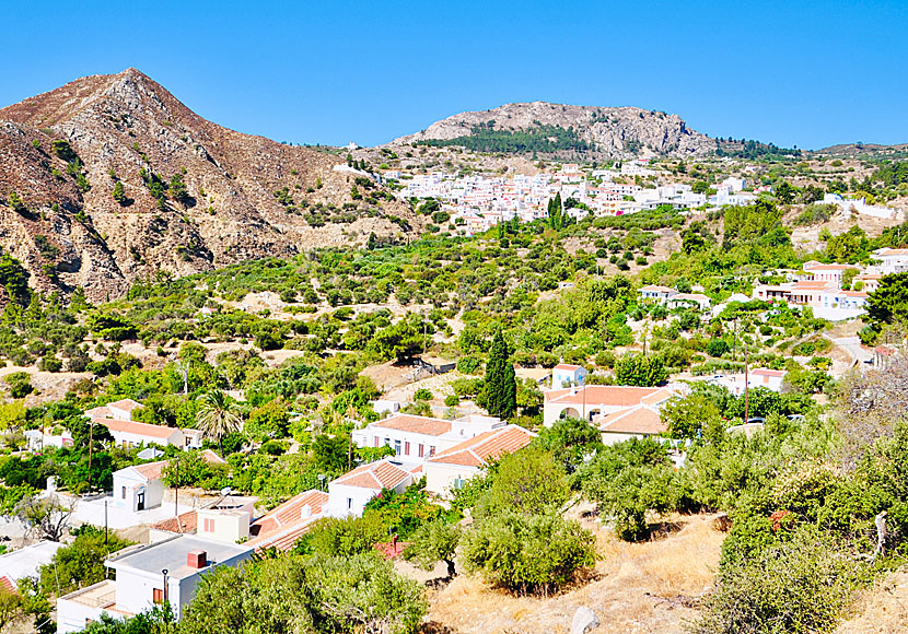 Byn Volada på Karpathos i Dodekaneserna.