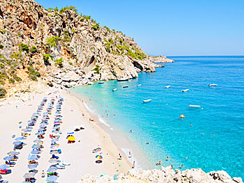 Kyra Panagia beach på Karpathos.