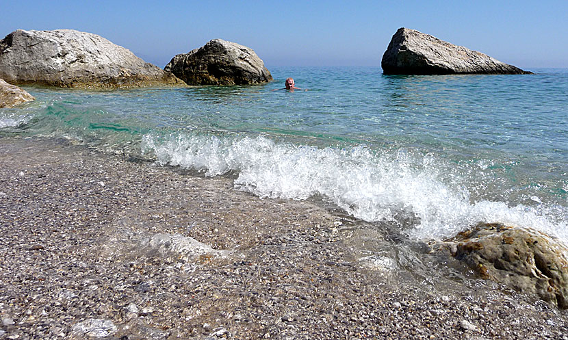 Kalimera beach. Karpathos.