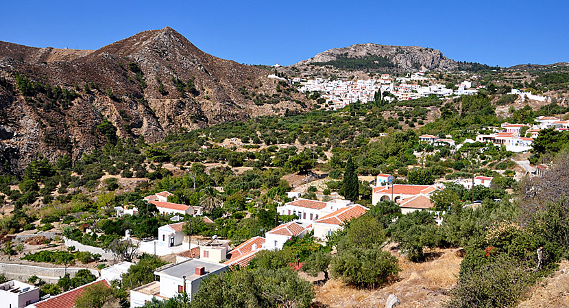 Volada nordväst om Pigadia på Karpathos.