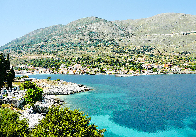 Agia Efimia på Kefalonia i Grekland.