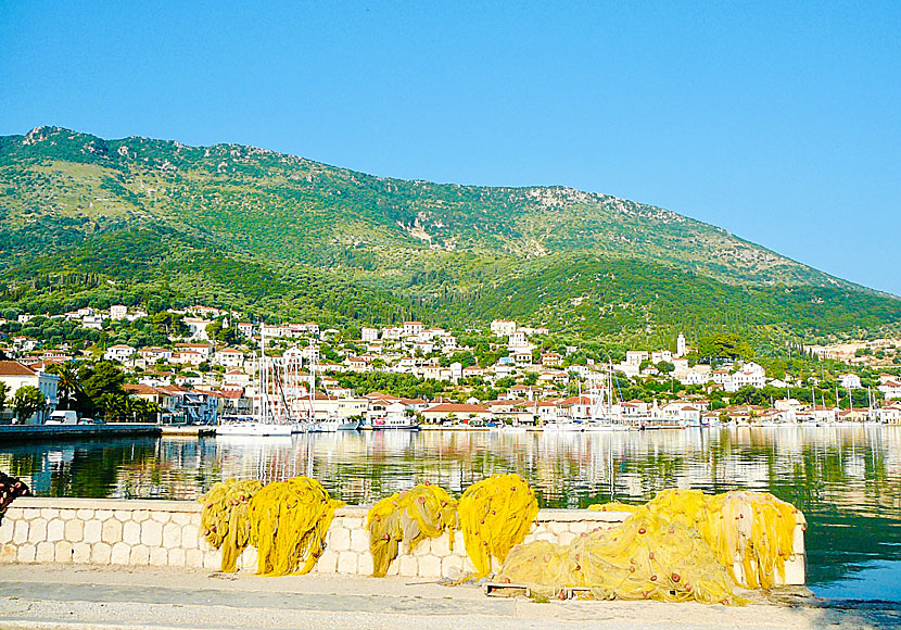 Utflykt från Kefalonia till Vathy på Ithaka.