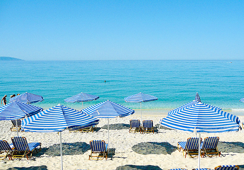 Lourdas beach på Kefalonia.