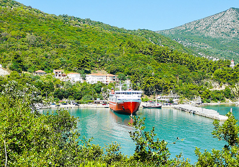 Poros på Kefalonia i Grekland.