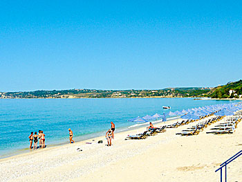 Lourda beach på Kefalonia.