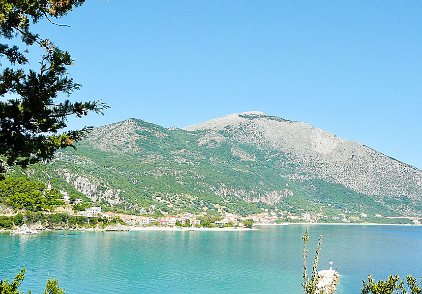 Ragia beach i Poros på Kefalonia.