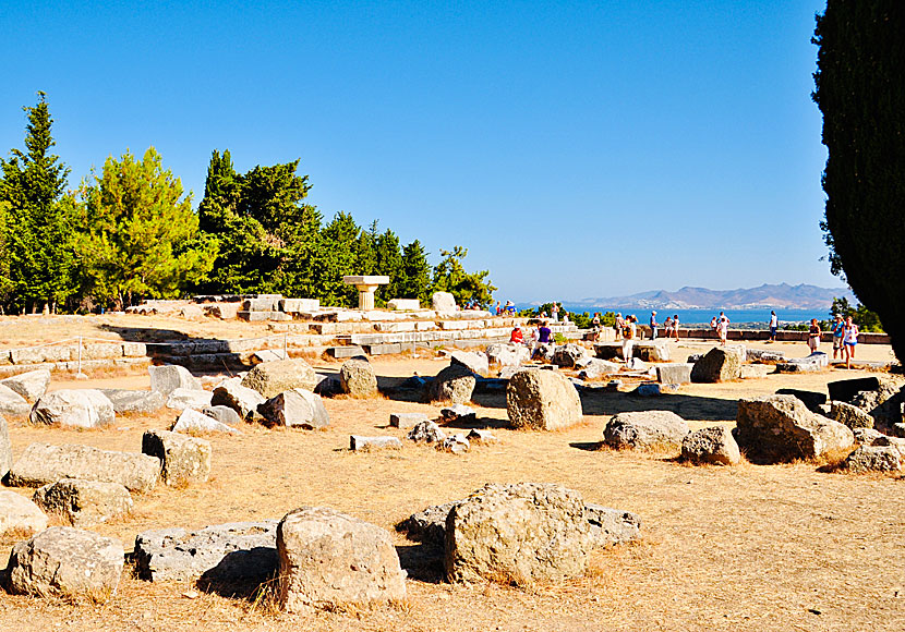 Tempel i Asklepion på Kos.