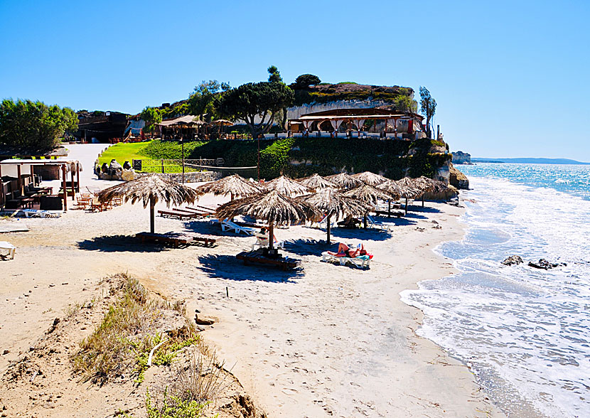 Kos bästa stränder. Agios Ioannis beach.