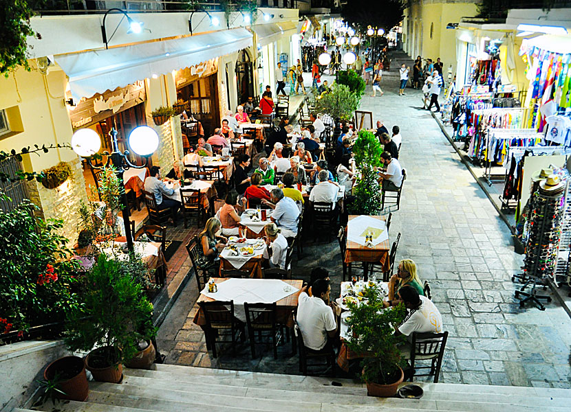 Restaurant Kriti  i Kos stad.