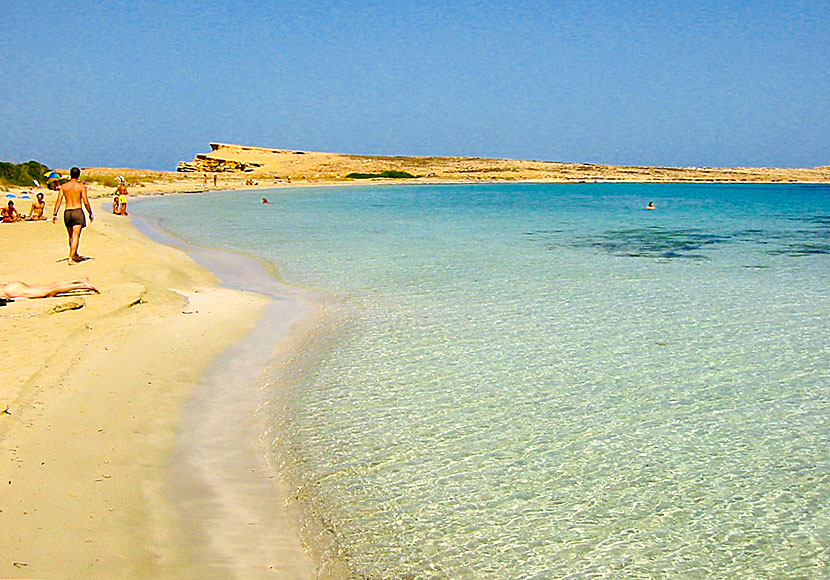 Pori beach på Koufonissi 2002.