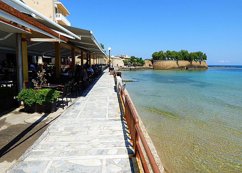 Koum Kapi beach i Chania .