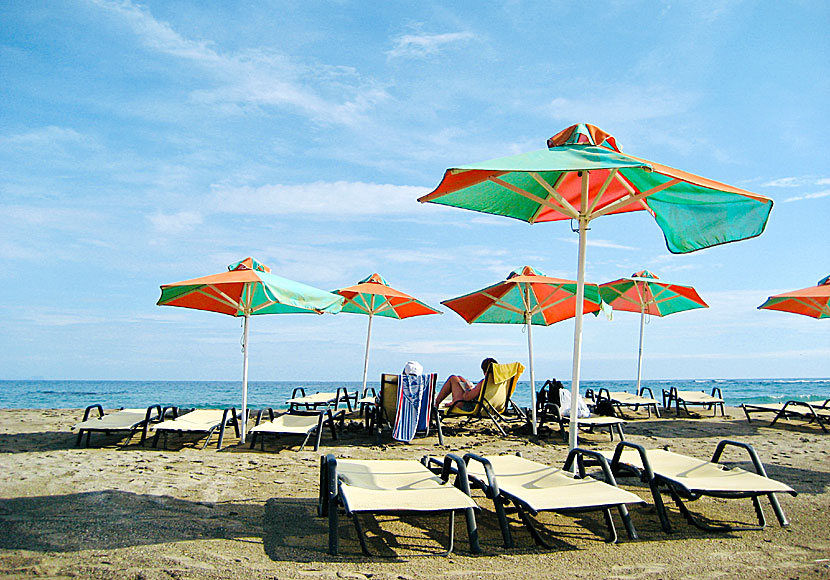 Frangokastello beach på södra Kreta.