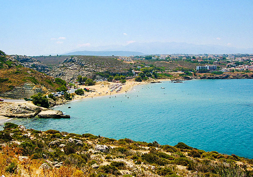 Kalathas beach på Akrotirihalvön öster om Chania. 