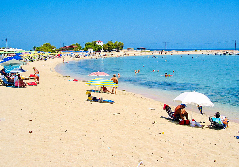 Stavros beach på Akrotirihalvön i Chania.