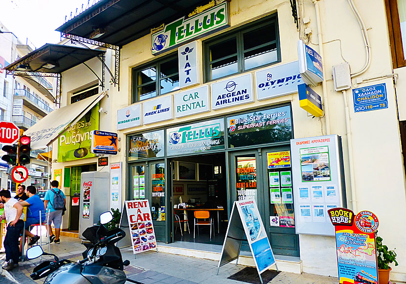 Varning för Tellus Travel Agency i Chania på Kreta!