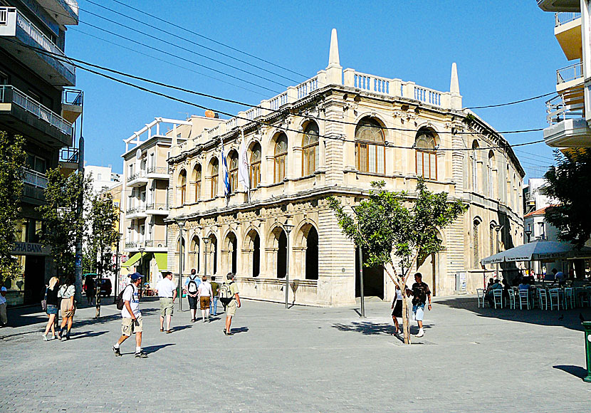 Den venetianska loggian i Kretas störst stad Heraklion. 