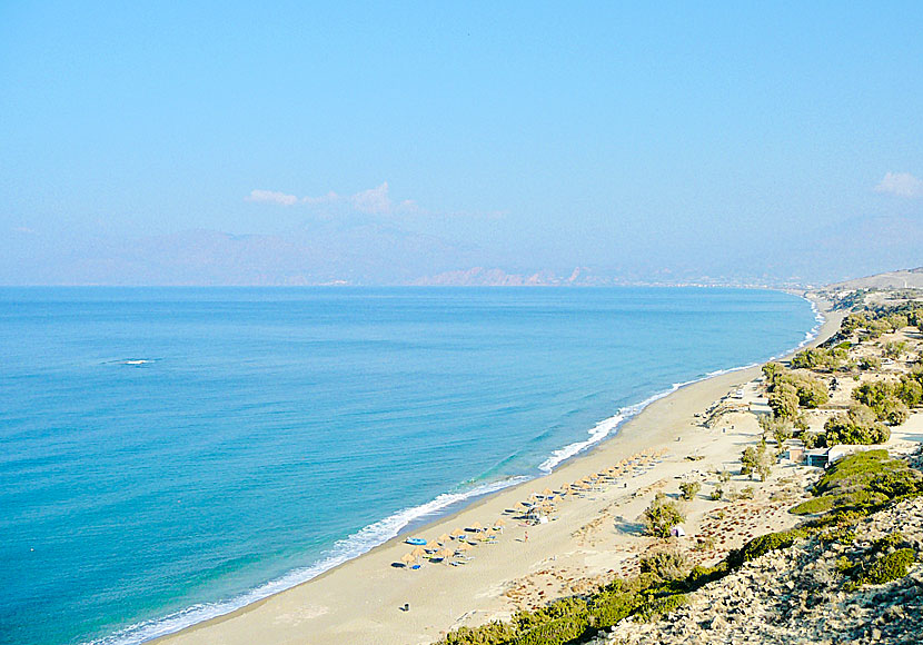 Missa inte Kalamaki beach när du reser till Zaros på Kreta.