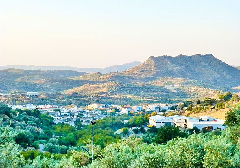 Zaros söder om Heraklion på Kreta.