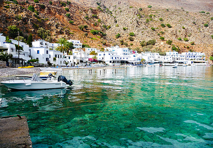 Stranden i Loutro.